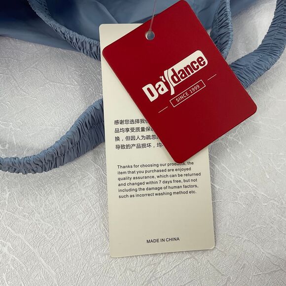 Daydance Womens Romper NWT Size‎ L Color Blue (1011) - Picture 3 of 5